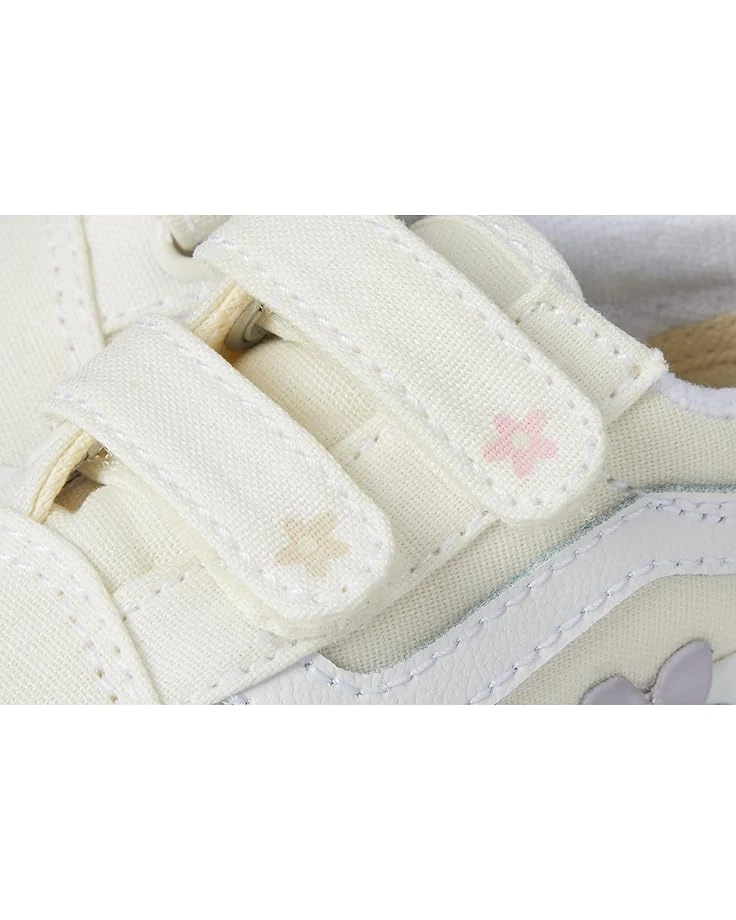 Vans Kids Old Skool V Flower (Toddler) | Sneakers & Athletic Shoes 8 Vans Kids Old Skool V Flower (Toddler) | Sneakers & Athletic Shoes - Image 6