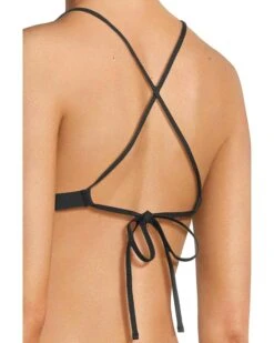 BECCA Castaway Luna Textured Halter Top | Swimwear -Shoe Vogue Shop 71ejkpjUFaL. AC SR736920