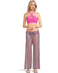 BECCA Castaway Kaia Textured High Neck Top | Swimwear -Shoe Vogue Shop 71fKAf6QKVL. AC SR736920