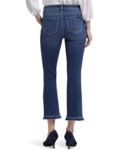 NYDJ Billie Mini Bootcut Ankle Released Hems Jeans in Rioja Springs -Shoe Vogue Shop 71fnLamg8L. AC SR736920