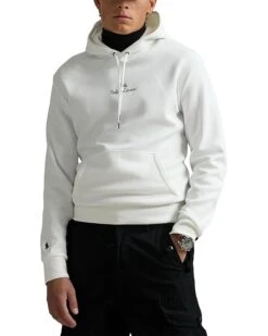 Polo Ralph Lauren Logo Double-Knit Hoodie | Hoodies & Sweatshirts -Shoe Vogue Shop 71gwHutv0BL. AC SR736920