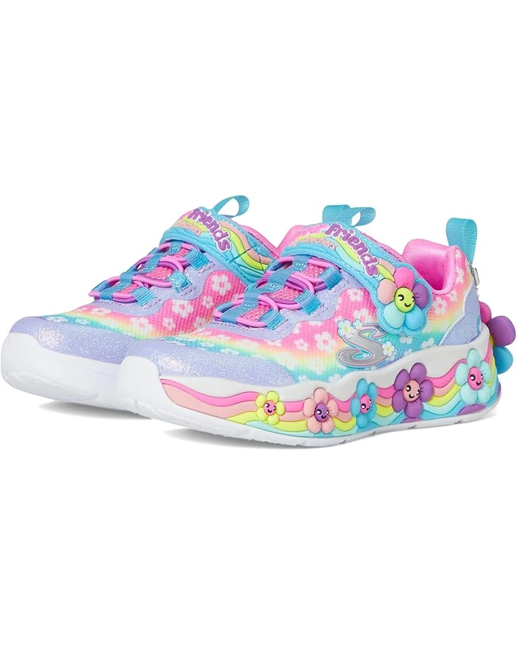SKECHERS KIDS Flower Friends 303624L (Little Kid/Big Kid) | Sneakers & Athletic Shoes 3 SKECHERS KIDS Flower Friends 303624L (Little Kid/Big Kid) | Sneakers & Athletic Shoes