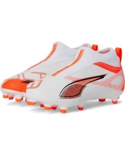 PUMA Kids Ultra 5 Match+ Laceless Firm Ground/Artificial Ground (Little Kid/Big Kid) | Sneakers & Athletic Shoes