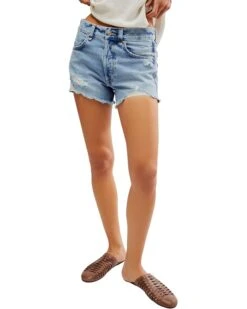 Free People Now Or Never Denim Short | Shorts -Shoe Vogue Shop 71jdj w0wIL. AC SR736920