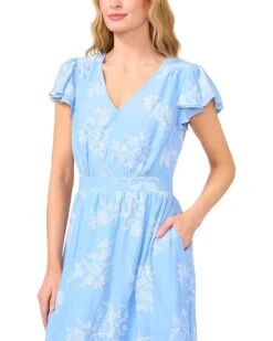 CeCe V-Neck Flutter Sleeve Maxi Dress | Dresses -Shoe Vogue Shop 71jmgsy2IL. AC SR736920