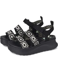 Hey Dude Delray Buckle Cottage Crochet | Heels