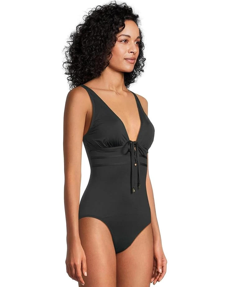 Tommy Bahama Pearl Tie Front One-Piece | Swimwear 4 Tommy Bahama Pearl Tie Front One-Piece | Swimwear - Image 2