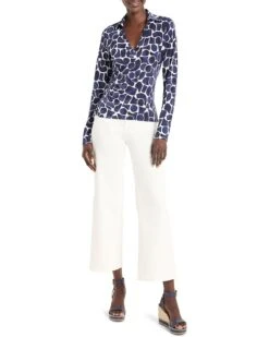 NIC+ZOE Petite Geo Pebble Wrap Top | Shirts & Tops -Shoe Vogue Shop 71kAyUXCSxL. AC SR736920
