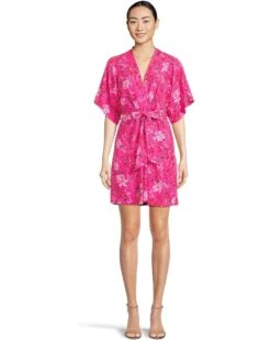 Lilly Pulitzer Wisteria Elbow Sleeve V-Neck | Dresses