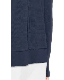 Mod-o-doc Thermal Long Sleeve Crew Neck Boxy Top | Hoodies & Sweatshirts -Shoe Vogue Shop 71lCp4UU ZL. AC SR736920