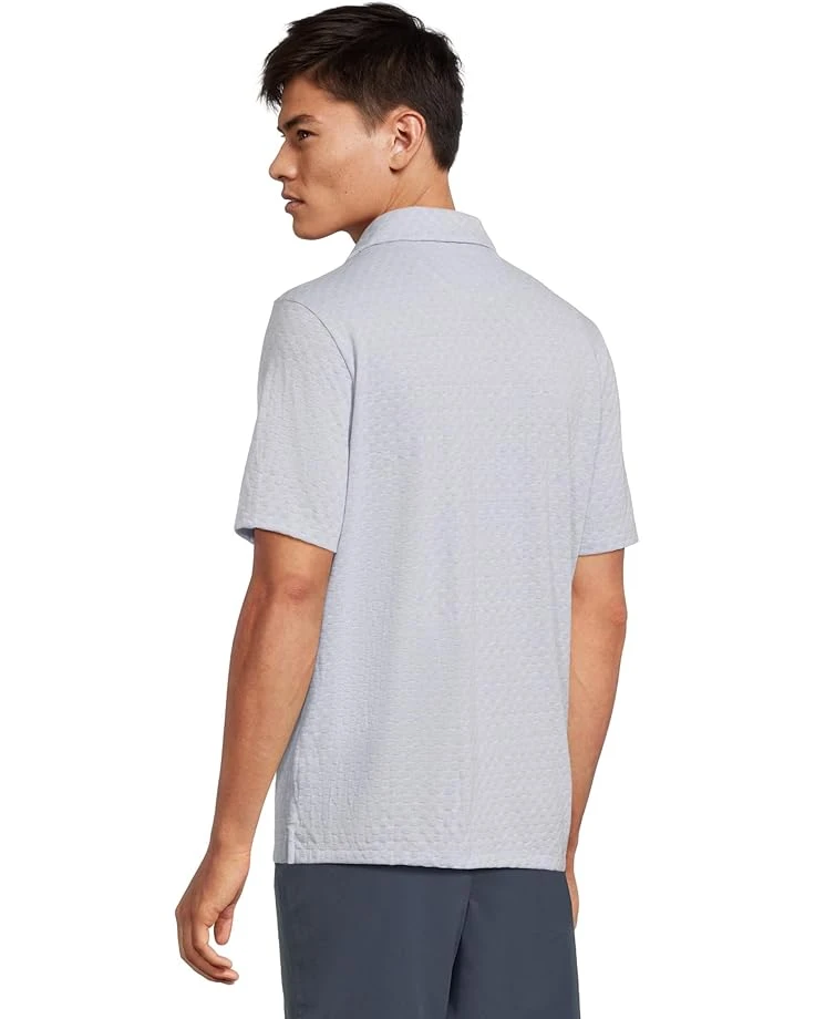 Johnston & Murphy Basket Weave V-Neck Polo | Shirts & Tops 5 Johnston & Murphy Basket Weave V-Neck Polo | Shirts & Tops - Image 3