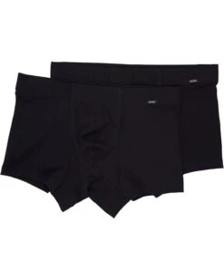 Hanro Cotton Essentials 2 Pack Boxer Brief W/Covered Waistband | Underwear