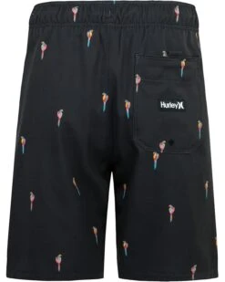 Hurley Kids Ditsy Birds Pull On Swim Trunk (Big Kid) | Swimwear -Shoe Vogue Shop 71mAfk2ELsL. AC SR736920