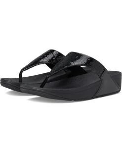 Shoe Vogue Shop 15 FitFlop Lulu Sequin Toe-Post Sandals