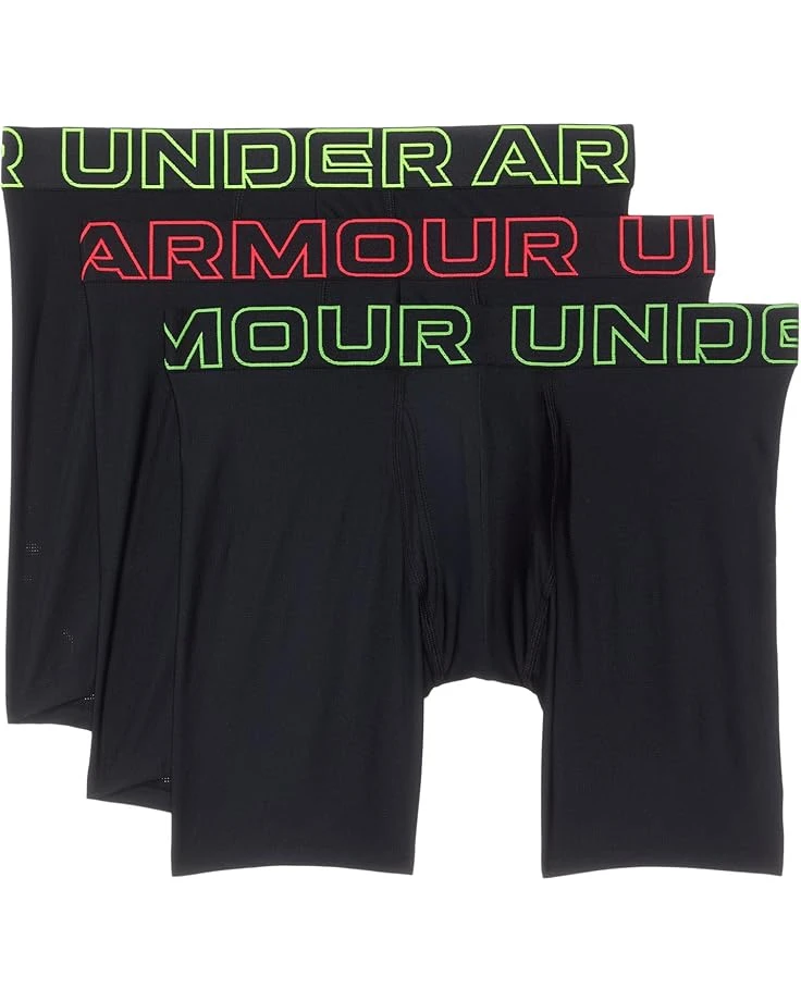 Under Armour 3-Pack Performance Tech Mesh Solid 6" Boxer Briefs | Underwear 4 Under Armour 3-Pack Performance Tech Mesh Solid 6" Boxer Briefs | Underwear - Image 2