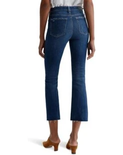 AG Jeans Farrah Mid Rise Crop Boot Jeans in 11 Years Memory -Shoe Vogue Shop 71mUL6rCCnL. AC SR736920