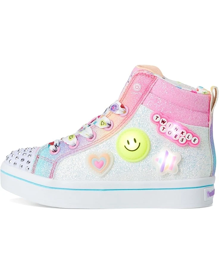 SKECHERS KIDS Twi-Lites 2.0 - Bit Of Happiness 314383L (Little Kid) | Sneakers & Athletic Shoes 6 SKECHERS KIDS Twi-Lites 2.0 - Bit Of Happiness 314383L (Little Kid) | Sneakers & Athletic Shoes - Image 4