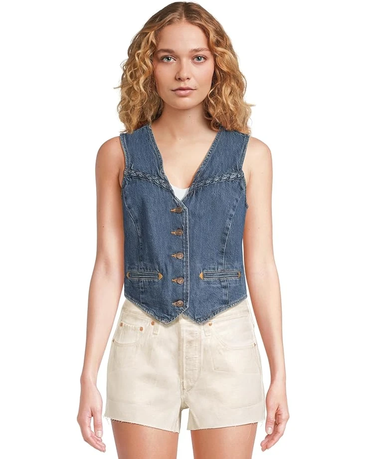 Levi's® Premium Braided Vest | Coats & Outerwear 3 Levi's® Premium Braided Vest | Coats & Outerwear