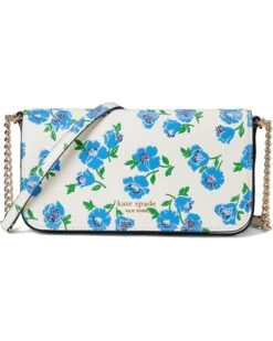 Kate Spade New York Devin Springtime Blooms Flap Chain Wallet | Wallets