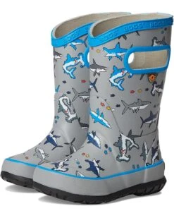 Bogs Kids Rainboot Pixel Shark (Toddler/Little Kid/Big Kid) | Boots