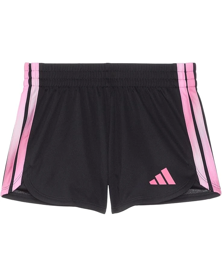 adidas Kids Gradient 3-stipe Pacer Mesh Shorts (Big Kid) 3 adidas Kids Gradient 3-stipe Pacer Mesh Shorts (Big Kid)