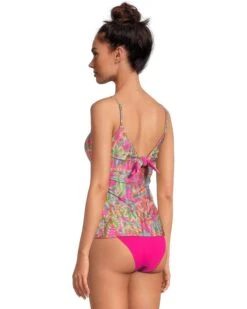 BECCA Polynesia Tatum Textured Multi Way Tankini Top | Swimwear -Shoe Vogue Shop 71pq1wksAyL. AC SR736920