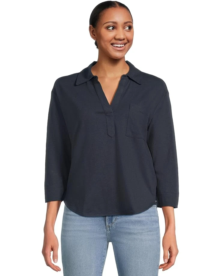 L.L.Bean Cotton Linen Tee Splitneck | Shirts & Tops 3 L.L.Bean Cotton Linen Tee Splitneck | Shirts & Tops