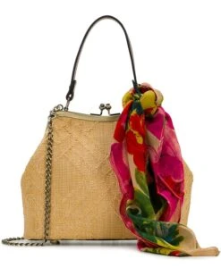 Patricia Nash Laureana Frame W/ Spring Multi Scarf | Handbags
