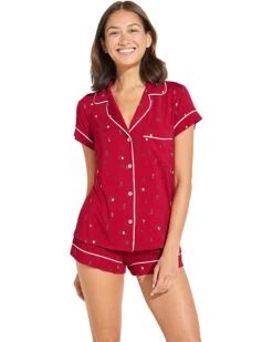 Shoe Vogue Shop 24 Eberjey Gisele Printed Shortie Pj Set | Sleepwear
