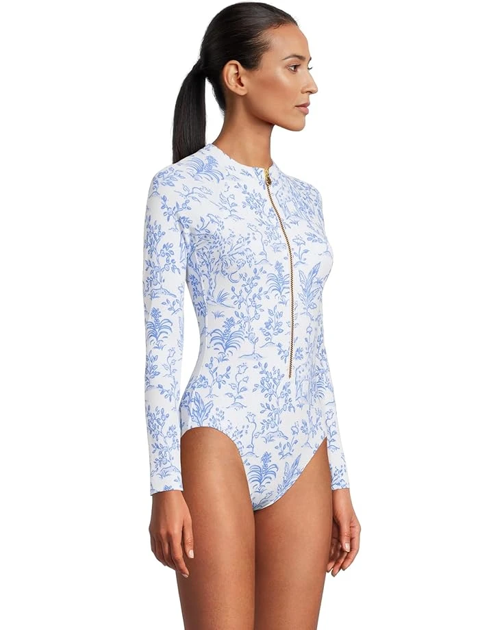 Lilly Pulitzer Randee Rashguard One-Piece | Swimwear 4 Lilly Pulitzer Randee Rashguard One-Piece | Swimwear - Image 2