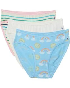Kickee Pants Kids Print Girl's Underwear Set of 3 (Big Kid) | Socks -Shoe Vogue Shop 71s2Ooj EAL. AC SR736920