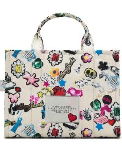 Marc Jacobs The Sticker Canvas Medium Tote Bag | Handbags 8 Marc Jacobs The Sticker Canvas Medium Tote Bag | Handbags -Shoe Vogue Shop 71s3Muq7q2L. AC SR736920