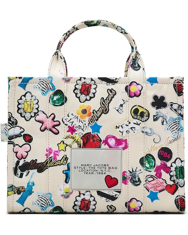 Marc Jacobs The Sticker Canvas Medium Tote Bag | Handbags 4 Marc Jacobs The Sticker Canvas Medium Tote Bag | Handbags - Image 2