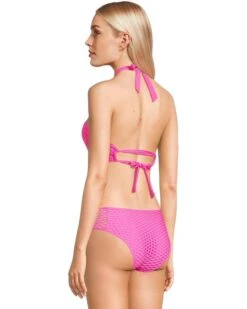 BECCA Castaway Kaia Textured High Neck Top | Swimwear -Shoe Vogue Shop 71s4dxODNoL. AC SR736920