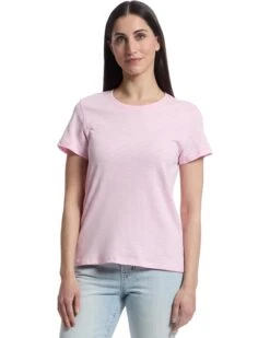 Lilla P Short Sleeve Back Seam Crewneck | Shirts & Tops