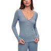 Eberjey Pointelle V-Neck Henley | Sleepwear -Shoe Vogue Shop 71t7Tj7RJVL. AC SR736920