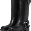 MICHAEL Michael Kors Crosby Moto Boots -Shoe Vogue Shop 71ufx47LcyL. AC SR736920