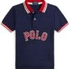 Polo Ralph Lauren Kids Baseball-Logo Cotton Mesh Polo Shirt (Toddler/Little Kid) | Shirts & Tops -Shoe Vogue Shop 71vd0pJJSdL. AC SR736920