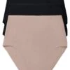 Natori Bliss Bare Cotton High Waist Brief 3-Pack | Underwear & Intimates