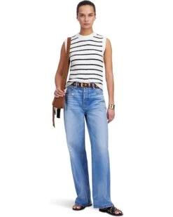 Madewell Stripe Seneca Cotton Boucle Tank | Sweaters -Shoe Vogue Shop 71w0kUBo02L. AC SR736920
