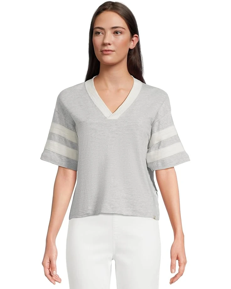 Faherty Sunwashed Slub Varsity Tee | Shirts & Tops 3 Faherty Sunwashed Slub Varsity Tee | Shirts & Tops