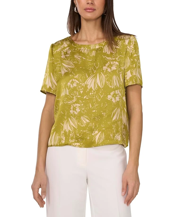Vince Camuto Short Sleeve Crew Neck Blouse | Shirts & Tops 3 Vince Camuto Short Sleeve Crew Neck Blouse | Shirts & Tops