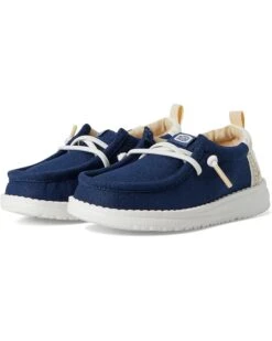 Hey Dude Kids Wally Summer Linen (Toddler) | Sneakers & Athletic Shoes