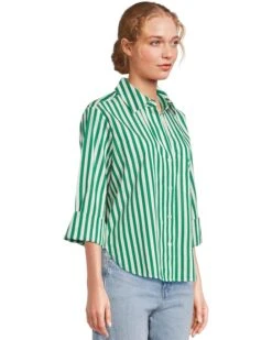 Madewell Y-Neck Shirt With Adjustable Sleeve | Shirts & Tops -Shoe Vogue Shop 71xfJvkEY7L. AC SR736920