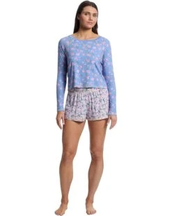 Honeydew Intimates Cuddle Crew Short Set | Sleepwear -Shoe Vogue Shop 71yMF0I54tL. AC SR736920