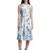 Calvin Klein Sleeveless Floral Fit And Flare | Dresses -Shoe Vogue Shop 71yXKngFjpL. AC SR736920