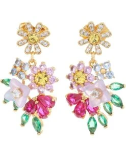 Kate Spade New York Bursting Blooms Drop Earrings