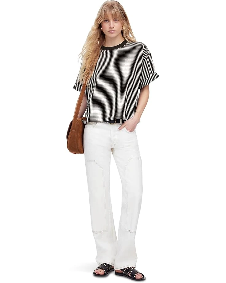Madewell Short Sleeve Sweatshirt Style Stripe | Shirts & Tops 7 Madewell Short Sleeve Sweatshirt Style Stripe | Shirts & Tops - Image 5