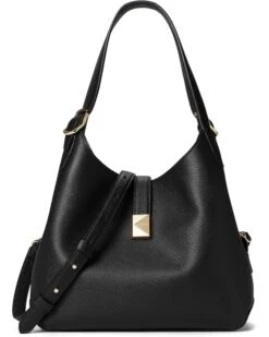 Kate Spade New York Deco Pebbled Leather Medium Crossbody Tote | Handbags