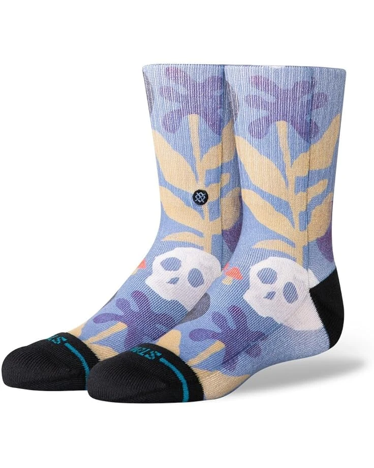 Stance Kids Tropiskull Crew (Big Kid) | Socks 3 Stance Kids Tropiskull Crew (Big Kid) | Socks